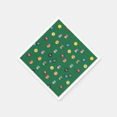 Game Night Birthday Billiard Billard Pool Table Serviette (Ecke)