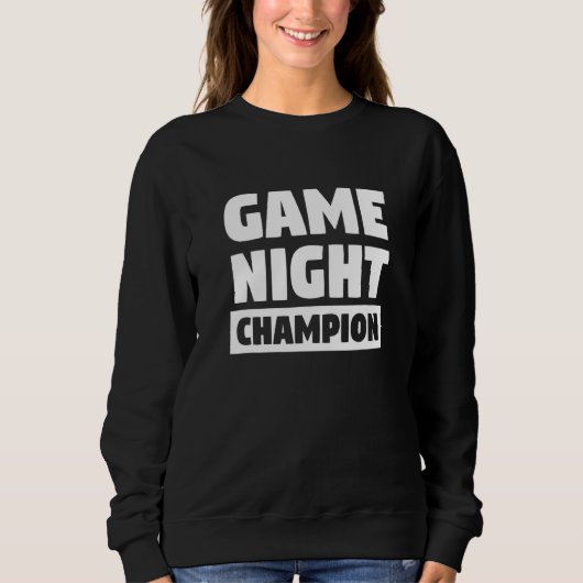 Game Night Champion für Game Night Champions Sweatshirt (Vorderseite)