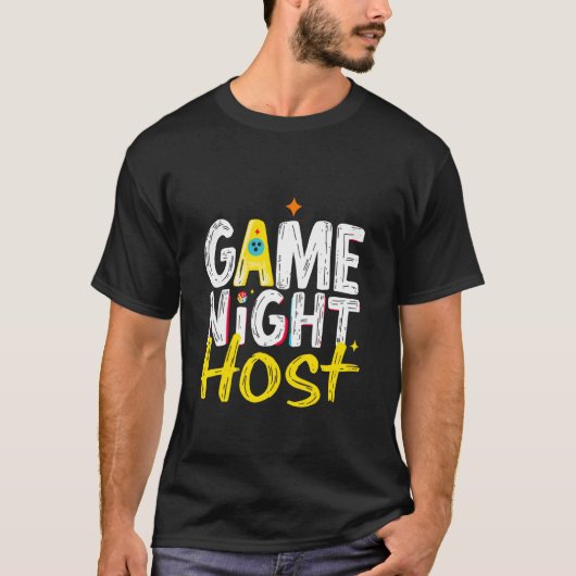 Game Night Host T-Shirt (Vorderseite)