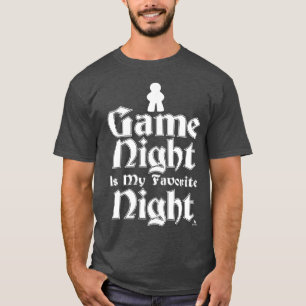 Game Night ist mein Lieblings-Fun-Slogan T-Shirt