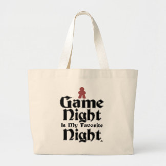 Game Night ist mein Lieblings-Spaß Jumbo Stoffbeutel