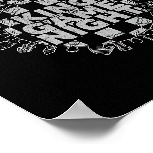 Game Night King Board Game Geek Funny Gamer Poster (Ecke)