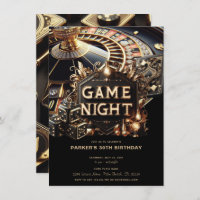 Game Night Party Casino Geburtstag