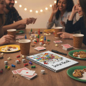 Game Night score Notizblock