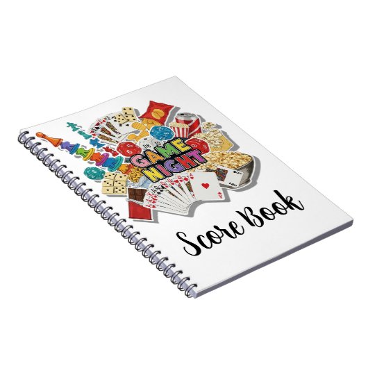Game Night score Notizblock (Rechte Seite)