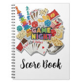 Game Night score Notizblock (Vorderseite)