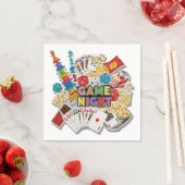 Game Night  Serviette (Beispiel)