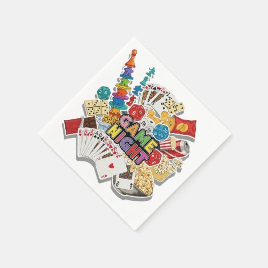 Game Night  Serviette (Ecke)