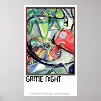 GAME NIGHT von Annika Poster