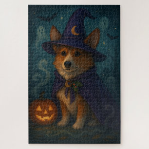 Game Night Whimsical Mystical Corgi verzaubert Puzzle