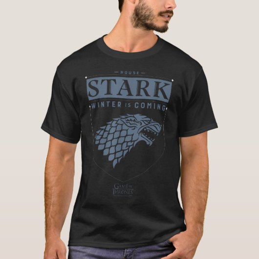 Game Of Thrones Haus Stark T-Shirt (Vorderseite)