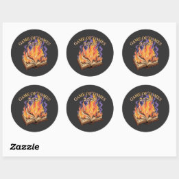 Game of Tomes 2026 Event-Sticker Runder Aufkleber