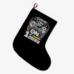 Game On 1. Klasse Zurück zur Schule Großer Weihnachtsstrumpf