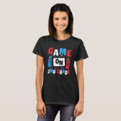 Game On 2nd Grade Gaming Gamer Back To School Stud T-Shirt (Vorne ganz)
