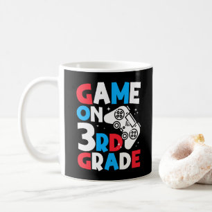 Game On 3. Klasse Kinder Geburtstagsfeier Coole Sp Kaffeetasse