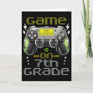 Game On 7. Klasse Rückkehr zur Schule für Kinder M Karte