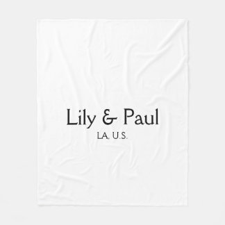 Game on add couple name wedding party place city g fleecedecke