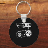 Game On Alter Controller Schlüsselanhänger (Vorderseite)