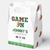 Game On American Football Birthday Geschenkschachtel (Geöffnet)