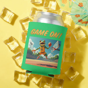 Game On Basketball Frosch kann kühler Dosenkühler