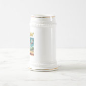 Game On Basketball Frosch, rechts Bierglas (Mittel)