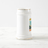 Game On Basketball Frosch verlassen Handstein Bierglas (Mittel)