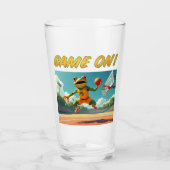 Game On! Basketball Froschglas Glas (Vorderseite)