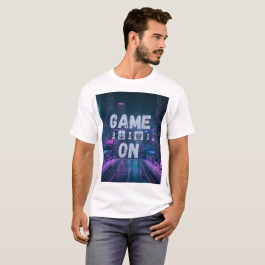 Game on chess T-Shirt (Vorne ganz)