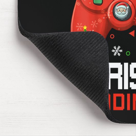 Game On Christmas Loading 67% Funny 6 7 Meme Xmas  Mousepad (Ecke)