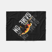 Game On Fleecedecke (Vorderseite (Horizontal))