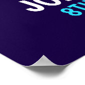 Game on, Fun Birthday Boy Poster (Ecke)