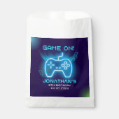 Game on, Funny Birthday Boy  Geschenktütchen (Vorderseite)