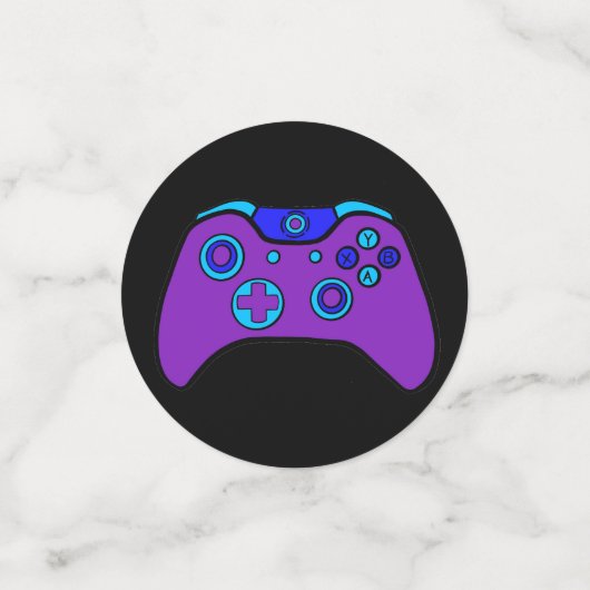 Game On Gamer Party Confetti Konfetti (Klein Vorderseite)