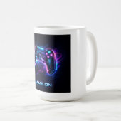 Game On Gaming Mug Kaffeetasse (VorderseiteRechts)