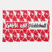 Game On! Handtuch von Pickleball - Stil 1 (Horizontal)