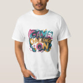 Game On, Herausforderung T-Shirt (Vorderseite)