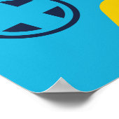 Game On & Level Up Video Game Boy Geburtstag Poster (Ecke)