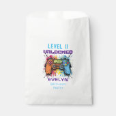 Game On Level Up Video Game Geburtstag Geschenktütchen (Vorderseite)