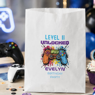 Game On Level Up Video Game Geburtstag Geschenktütchen