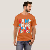 Game On Middle School Grade Funny Birthday Gaming T-Shirt (Vorne ganz)