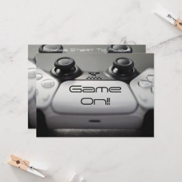 "Game ON!" PlayStation-Party Einladung