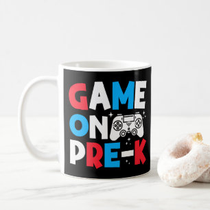 Game On Pre-K Geburtstagsfeier Cooler Gamer Kids Kaffeetasse