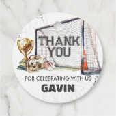 Game On Soccer Boy Birthday Geschenkanhänger (Vorderseite)