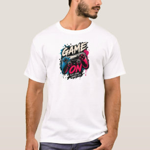 Game On Spiel Mehr, Sorge Dich Weniger Buntes Gami T-Shirt