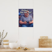 Game On Vater Couch Gaming Poster (Küche)