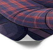 Game On Vater Gaming Chair Digital Print Poster (Ecke)