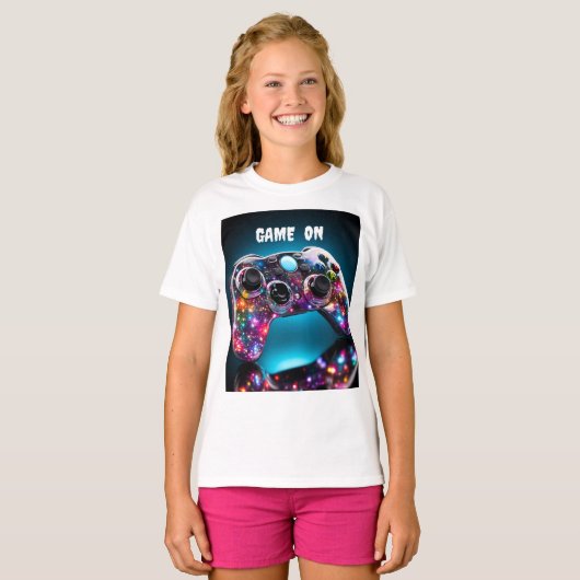 Game On Vibrant T-Shirt (Vorne ganz)