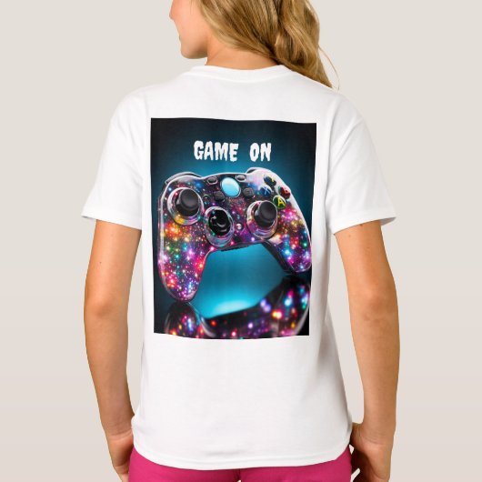 Game On Vibrant T-Shirt (Rückseite)