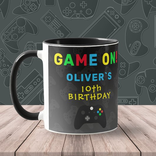 Game On Video Controller - Gaming zum Geburtstag Tasse