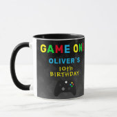 Game On Video Controller - Gaming zum Geburtstag Tasse (Links)